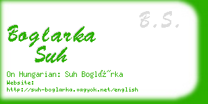 boglarka suh business card